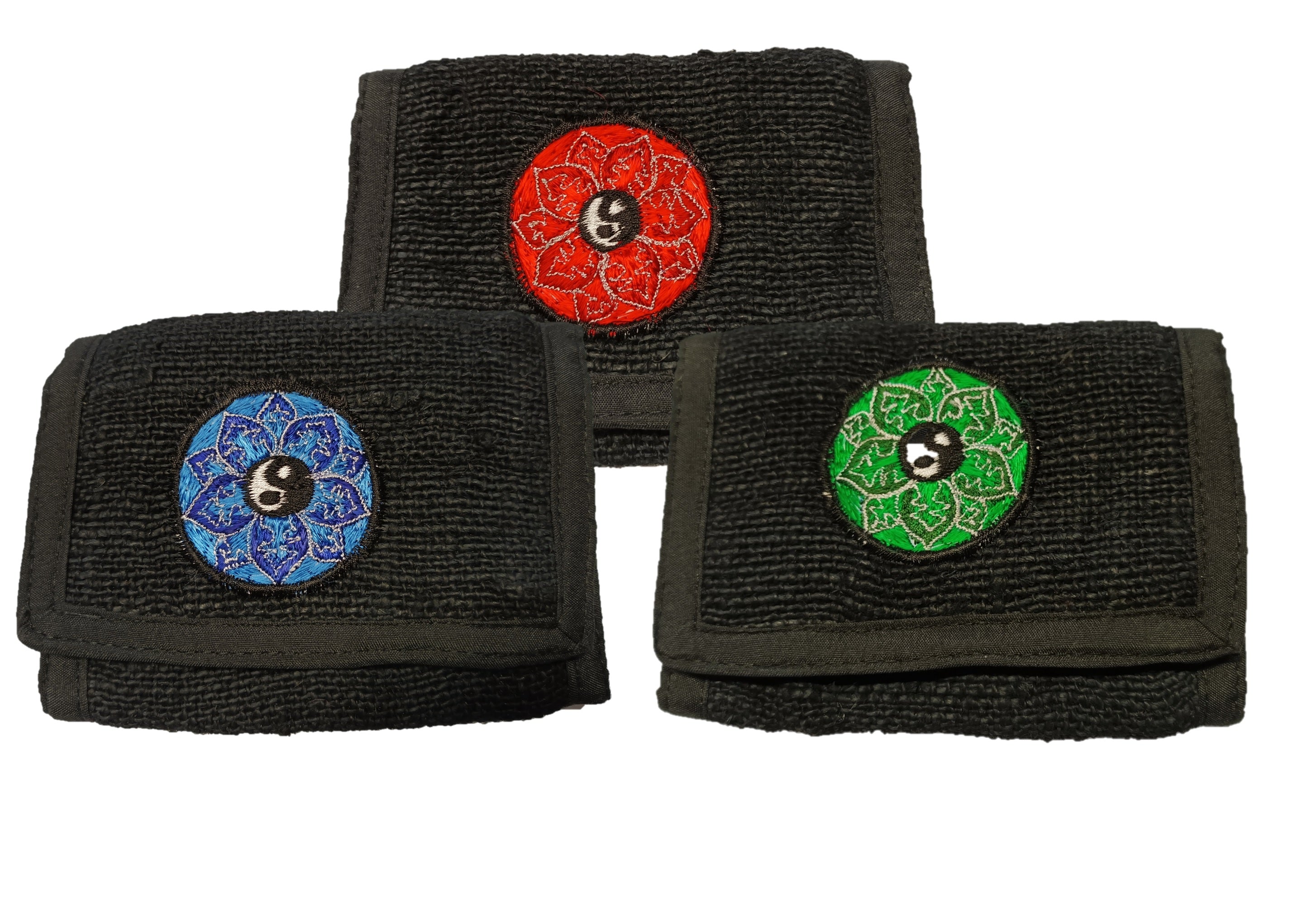 Black Hemp Wallet Cultbagz wallet made of black hemp - various motifs